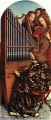 Le retable de Gand Anges jouant de la musique Renaissance Jan van Eyck